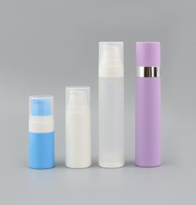 Refillable Matte Airless Pump Bottles for Skincare Lotion