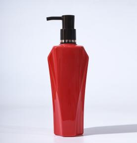 Custom 400ml PET Shampoo Bottle with PP Pump for Personal Care